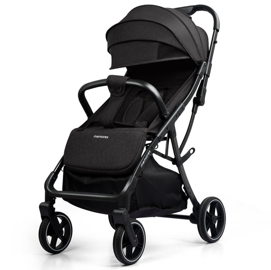 Memores Buggy Black. Incl. Gratis Luiertas.