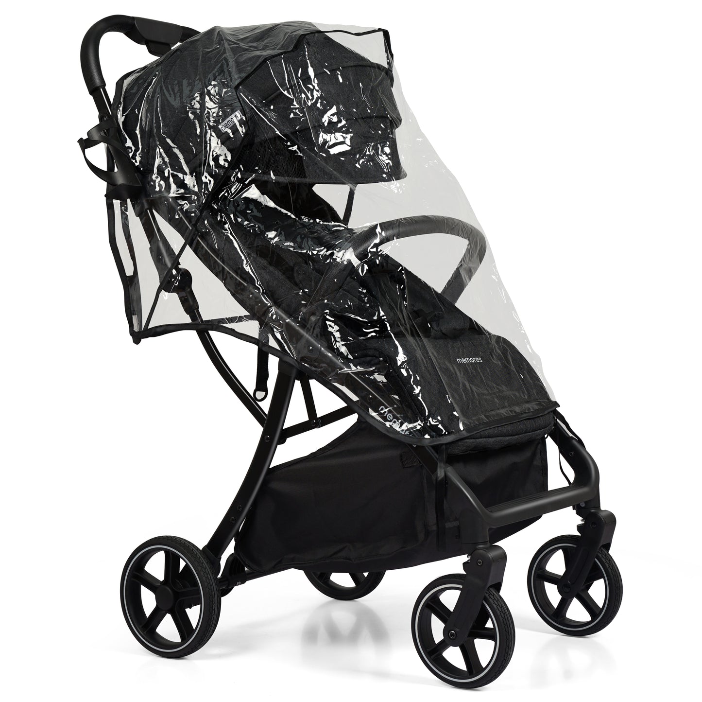 Memores Buggy Black. Incl. Gratis Luiertas.