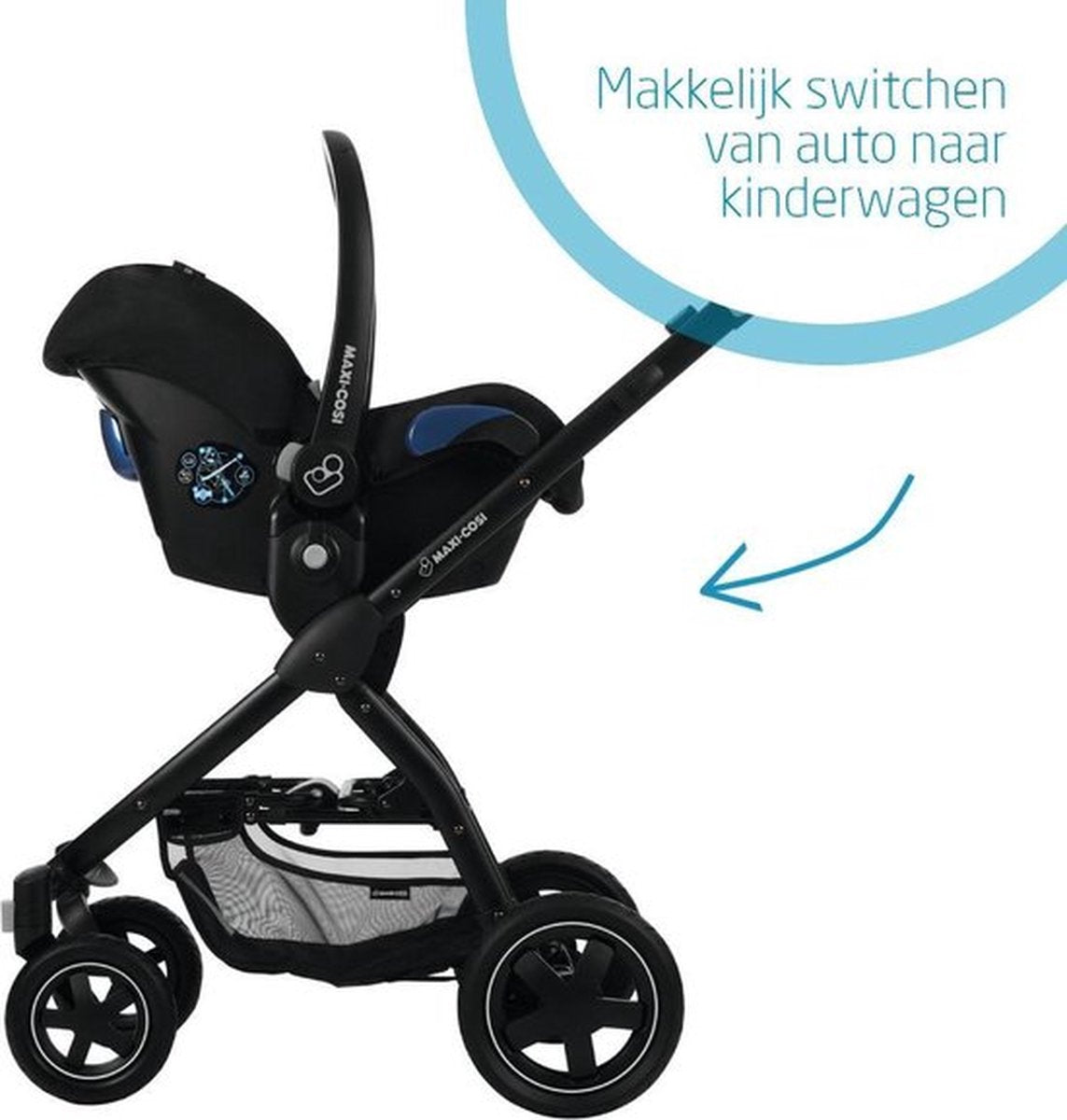 Maxi-Cosi Citi Autostoeltje - Black. Tijdelijke Korting. Op = Op
