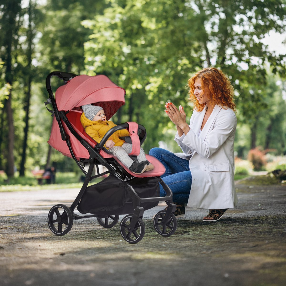 Memores Buggy Pink. Incl. Gratis Luiertas.