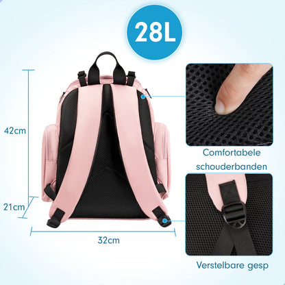 AG Luiertas Rugzak Roze 28L